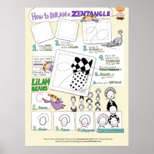 How to Draw a - large poster