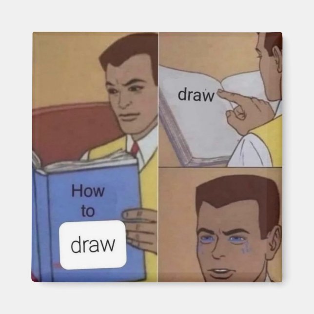 How To Draw Magnet (Front)