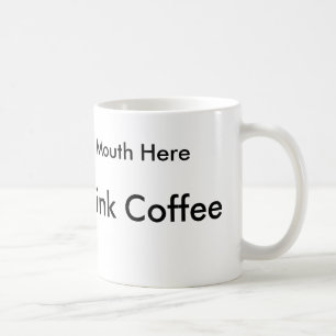 How to drink coffee for left handed people mug