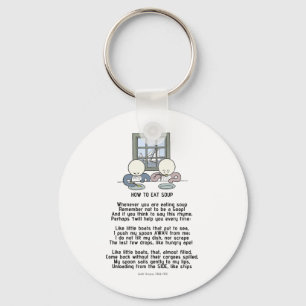How to Eat Soup - The Goops Key Ring