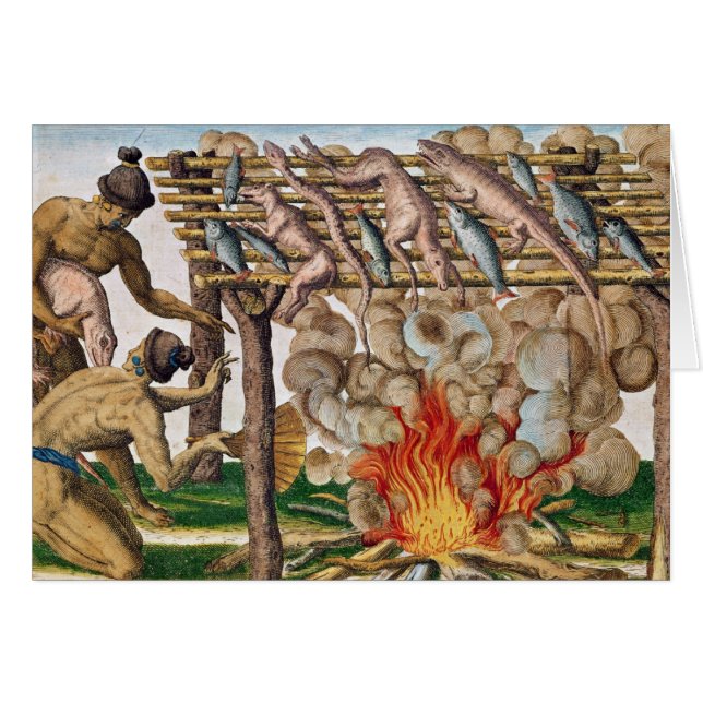 How to grill animals, from 'Brevis Narratio' (Front Horizontal)