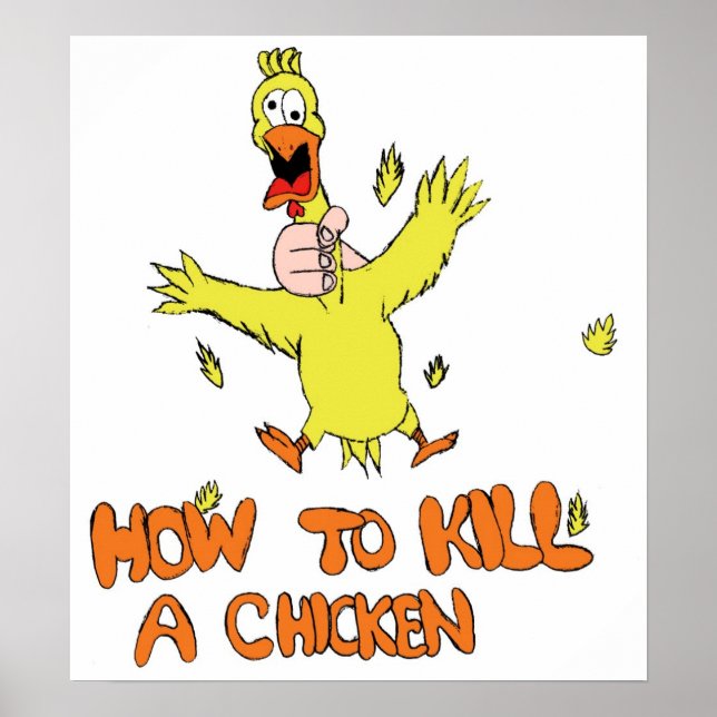 How to Kill a Chicken Poster (Front)
