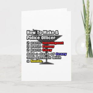 How To Make a Police Officer Card