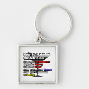 How To Make an Obstetrician Key Ring