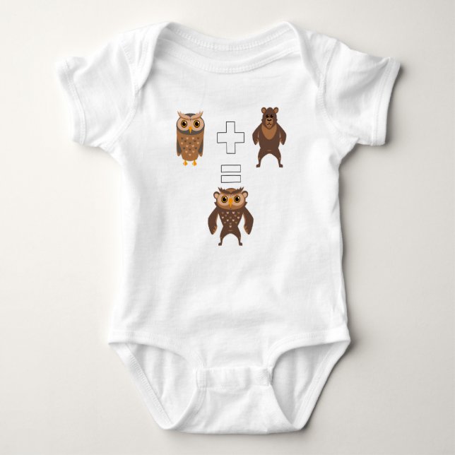 How to make an Owlbear Baby Bodysuit (Front)