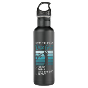 How To Play Disc Golf 710 Ml Water Bottle