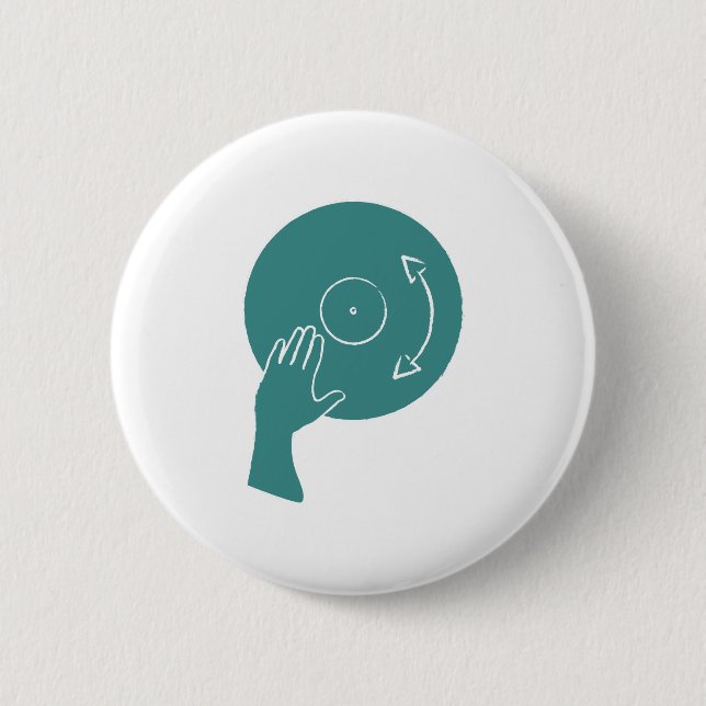 How To Scratch 6 Cm Round Badge (Front)