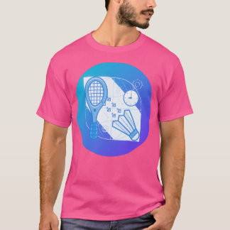 How to serve in badminton T T-Shirt