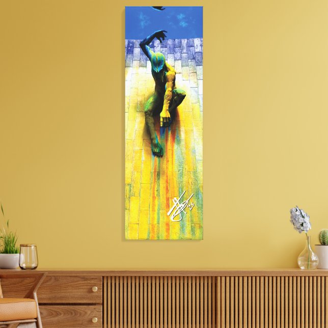 How to Smite Someone Canvas Print (Insitu(LivingRoom))