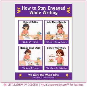 How to Stay Engaged While Writing Anchor Chart