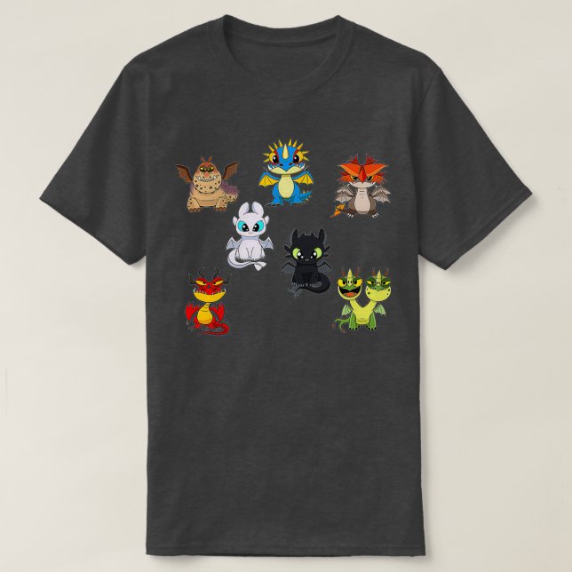 How To Train Dragon 2 T-Shirt (Design Front)