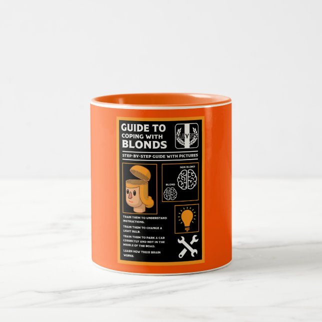 How To Understand Blonds Two-Tone Coffee Mug (Center)