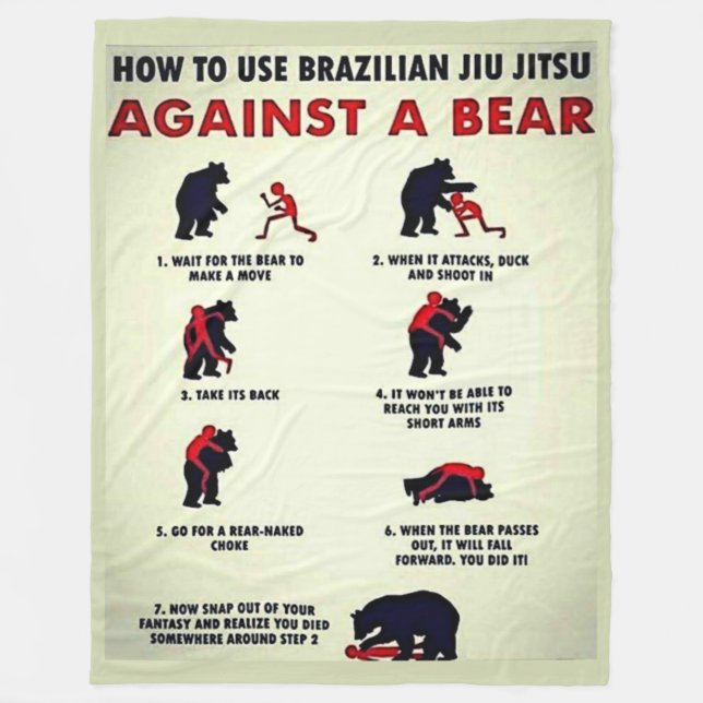 HOW TO USE JUDO FLEECE BLANKET (Front)