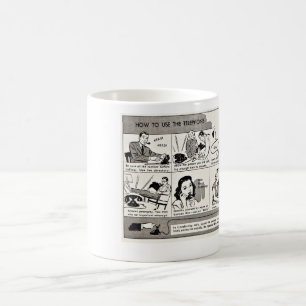 How To Use the Telephone-Vintage Tips Coffee Mug