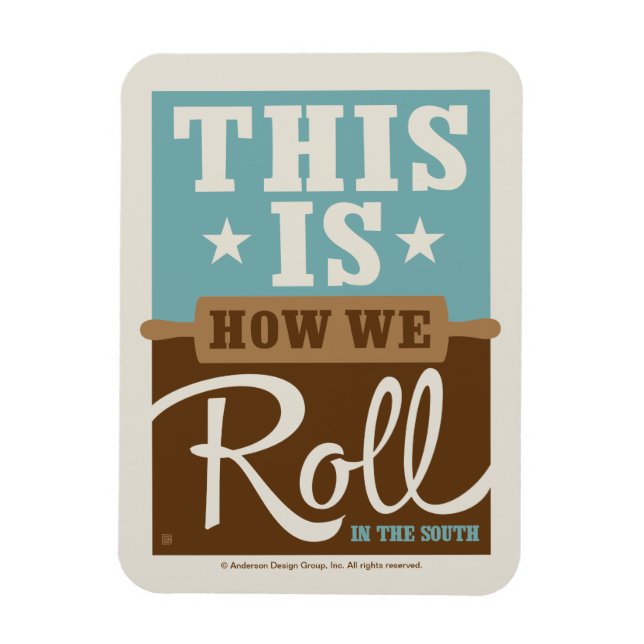 How We Roll Magnet (Vertical)