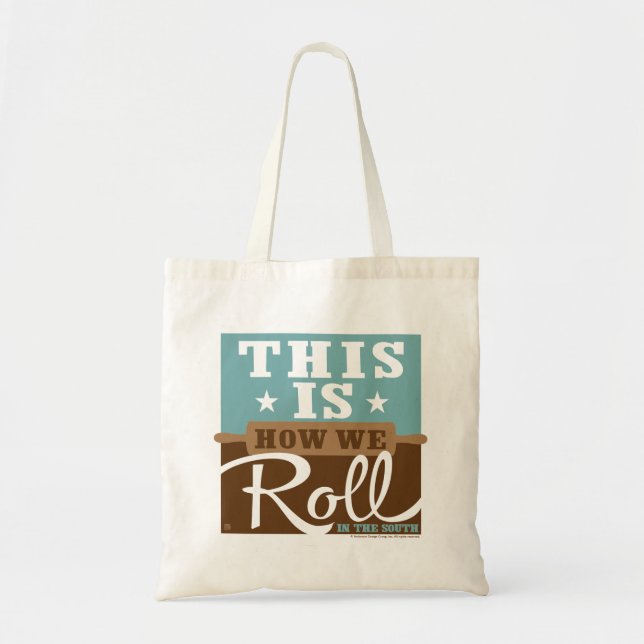 How We Roll Tote Bag (Front)