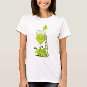How Wine is Made Funny Design T-Shirt