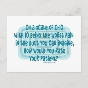 How would Nurses rate their Patient Postcard