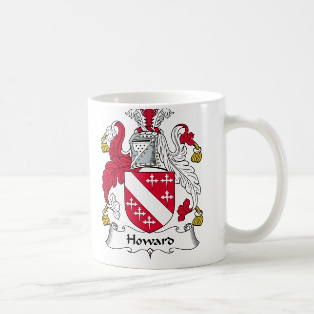Howard Family Crest Coffee Mug (Right)