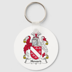 Howard Family Crest Key Ring