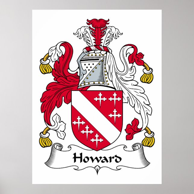 Howard Family Crest Poster (Front)