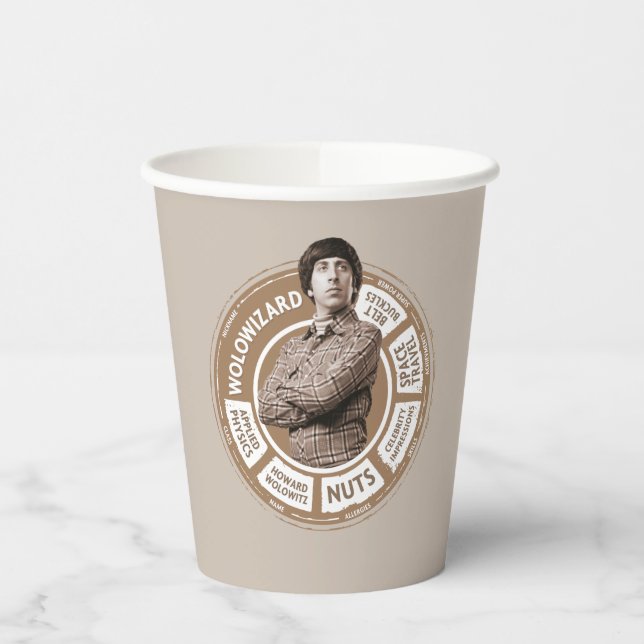 Howard Info Graphic Paper Cups (Left)