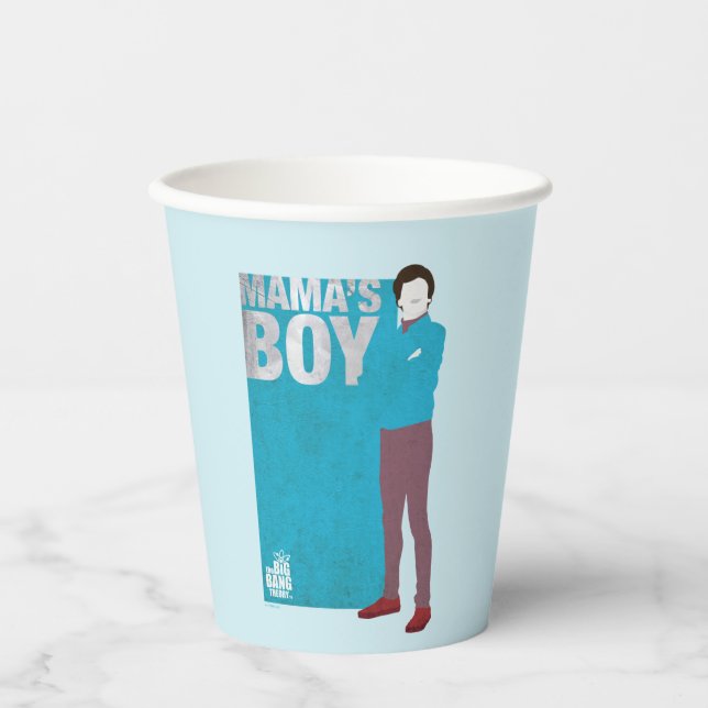 Howard | Mama's Boy Paper Cups (Front)