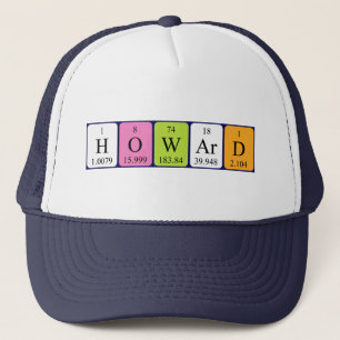 Howard periodic table name hat