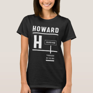 Howard Personalised Name Birthday Gift T-Shirt