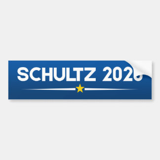 Howard Schultz 2020 Bumper Sticker