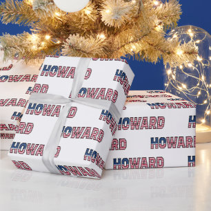 Howard Vorname Name USA US Geschenkpapier Papier Wrapping Paper