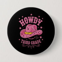 Howdy 3rd Grade Cowboy Cowgirl Back To School
