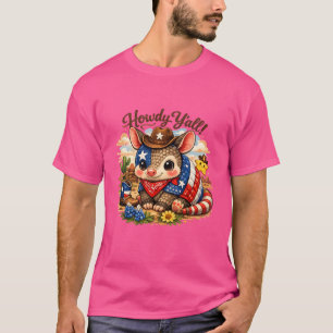 Howdy armadillo  T-Shirt