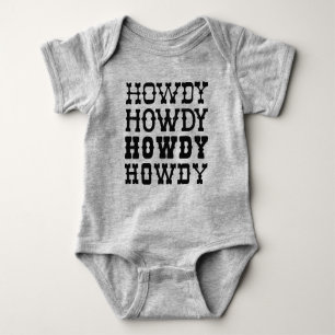 Howdy Baby Bodysuit