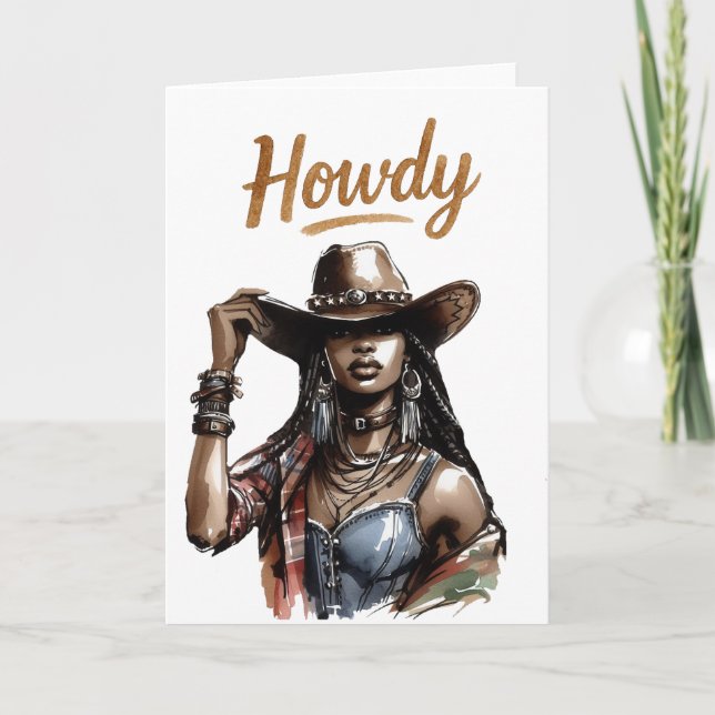 Howdy Card (Front)