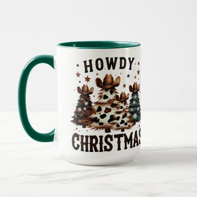 Howdy Christmas  Mug (Left)