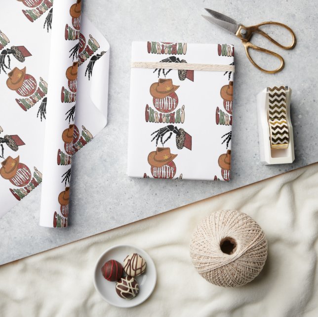 Howdy Christmas Wrapping Paper (Crafts)