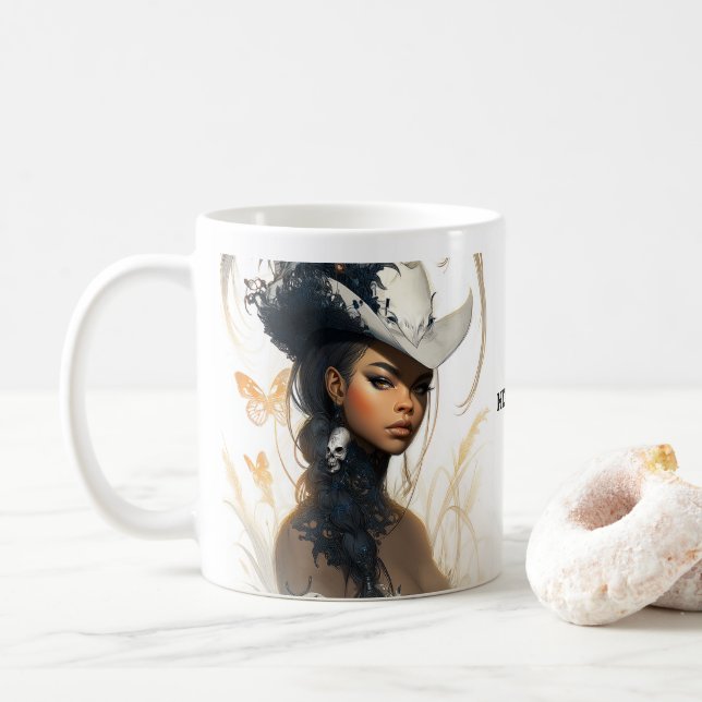 Howdy! Coffee Mug (With Donut)