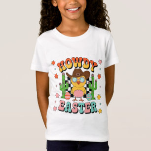 Howdy Cowboy Chicks Dig Me Easter Happy Easter  T-Shirt