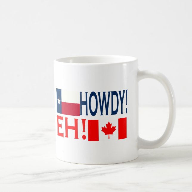 Howdy! Eh! Mug (Right)