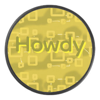 Howdy Geometric Puck