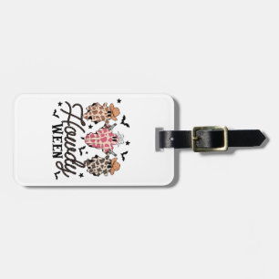 Howdy Ghost Halloween Rodeo Western Howdy Cowboy  Luggage Tag