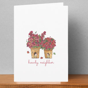 Howdy Neighbour Card