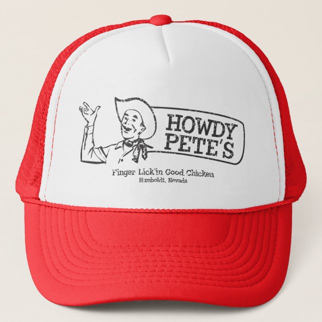 Howdy Pete's Restaurant (Vintage) Trucker Hat (Front)
