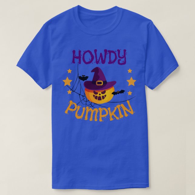 Howdy Pumpkin 12 T-Shirt (Design Front)