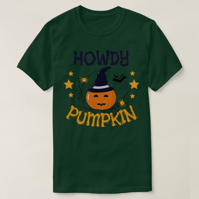 Howdy Pumpkin 5 T-Shirt (Design Front)
