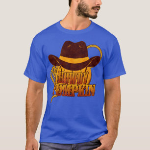 Howdy Pumpkin Cowboy Bohemian Western Halloween T-Shirt