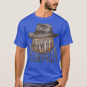Howdy Pumpkin vintage western Halloween Pumpkin Fa T-Shirt