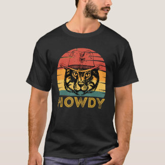 Howdy Rodeo Western Retro Vintage Country Southern T-Shirt