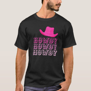 Howdy Rodeo Western Retro Vintage Country Southern T-Shirt